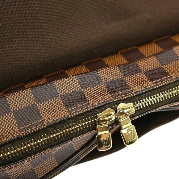 LOUIS VUITTON DAMIER EBENE SHELTON GM SHOULDER BAG N41148 MI0123 NQ04300 - Picture 8 of 15
